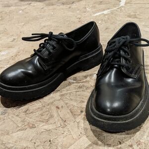 Camper Black Textured Sole Shoes